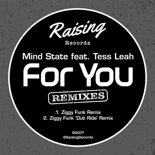 Tess Leah, Mind State - For You (Ziggy Funk Remixes) [RR007]
